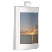 Sunset met Sailships Tropical Landscape Photo Flacon (Rechts)