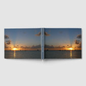 Sunset met Sailships Tropical Landscape Photo Gastenboek (Volledig)