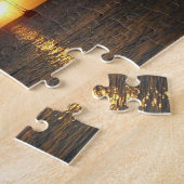 Sunset met Sailships Tropical Landscape Photo Legpuzzel (Zijkant)