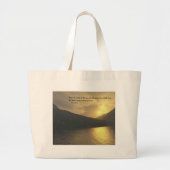 Sunset met Verse Grote Tote Bag (Voorkant)