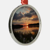 Sunset Metalen Ornament (Rechts)