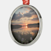 Sunset Metalen Ornament (Links)