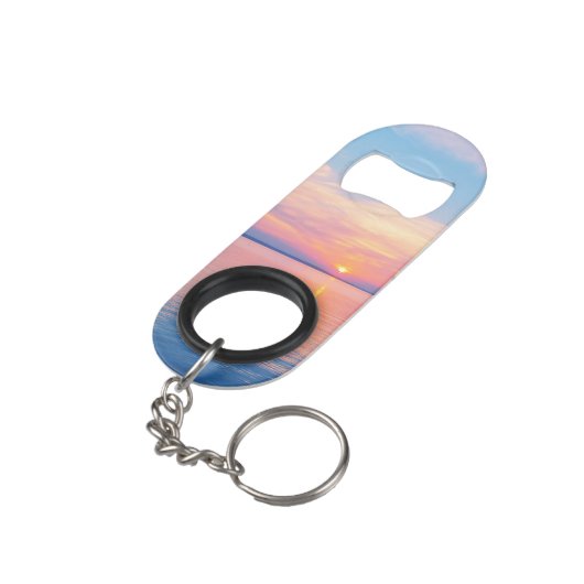 Sunset Mini Flessenopener (Achterkant Gekanteld)