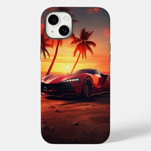Sunset Mirage Supercar Case-Mate iPhone Case (Achterkant)
