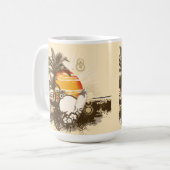 Sunset - Mok, Cup Koffiemok (Voorkant links)