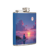 Sunset moonrise caribbean heupfles (Rechts)