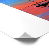 Sunset Mooring Poster (Hoek)