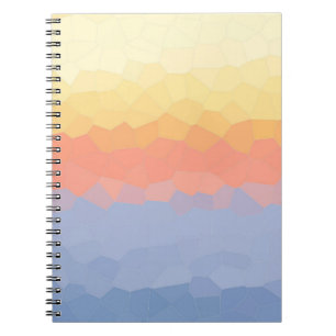 Sunset Mosaic Gradient Abstracte kunst Notitieboek