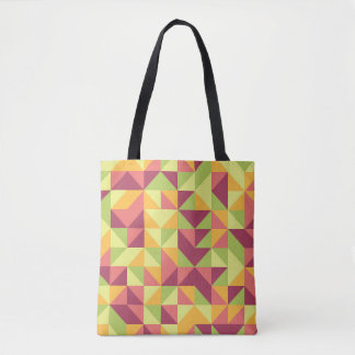 Sunset Mosaic Shuffle Tote Bag