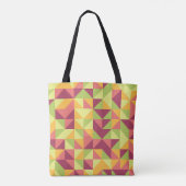 Sunset Mosaic Shuffle Tote Bag (Achterkant)