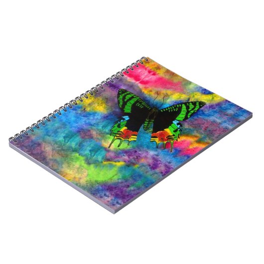 Sunset Moth 6,5 x 8,75 Notitieboek (Linkerzijde)