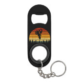  Sunset Motorcross cadeau voor bikers & motorcross Mini Flessenopener (Achterkant)