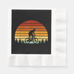 Sunset Mountain Biking Gift For Mountain B Servet