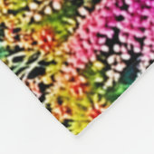 Sunset Mountain Lake Majesty Art Fleece Deken (Hoek)