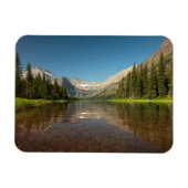 Sunset Mountain Reflection | Nationaal park Glacie Magneet (Horizontaal)