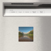 Sunset Mountain Reflection | Nationaal park Glacie Magneet (Insitu (Vaatwasser))