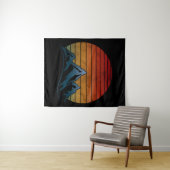 SUNSET  MOUNTAIN WANDKLEED (In Situ (horizontaal))