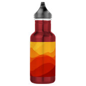 Sunset Mountains Banner Waterfles (Rechts)