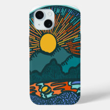 Sunset Mountains Case-Mate iPhone hoesje