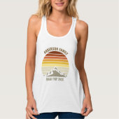 Sunset Mountains Custom Familie Road Trip Vrouwen Tanktop (Voorkant)