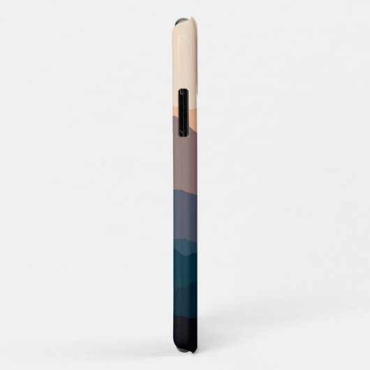 Sunset Mountains Skyline Cell Phone Case (Achterkant/rechts)