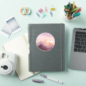 Sunset Mountains Sticker (iPad Cover)