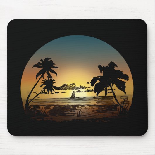 Sunset Muismat (Voorkant)
