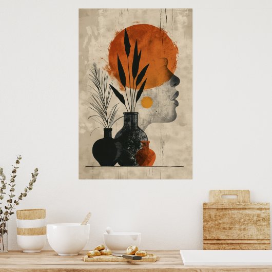 Sunset Muse Poster (Keuken)