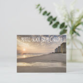 Sunset Myrtle Beach, South Carolina Briefkaart, VS Briefkaart (Staand voorkant)