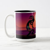 Sunset Native Amerikaanse Kokopelli Koffie Mok (Links)