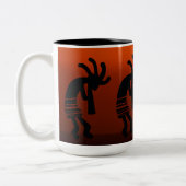 Sunset Native Amerikaanse Kokopelli Koffie Mok (Links)