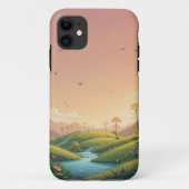 Sunset Natuur Landscape Case-Mate iPhone Case (Achterkant)
