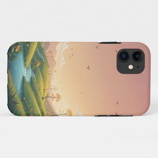 Sunset Natuur Landscape Case-Mate iPhone Case (Achterkant (horizontaal))