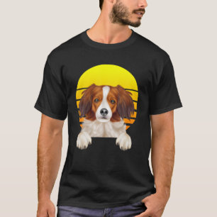 Sunset Nederlandse Kooikerhondje Hondenliefhebber T-shirt