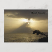 Sunset:Negril, Jamaica-Briefkaart Briefkaart (Voorkant)