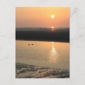 Sunset - New brighton Briefkaart (Voorkant)