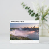 SUNSET, NIAGARA HERFSTEN, CANADA BRIEFKAART (Staand voorkant)