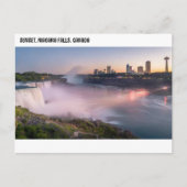 SUNSET, NIAGARA HERFSTEN, CANADA BRIEFKAART (Voorkant)