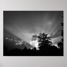 Sunset / Noir Poster