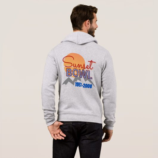 Sunset Nostalgia Sweatshirt (Achterkant volledig)