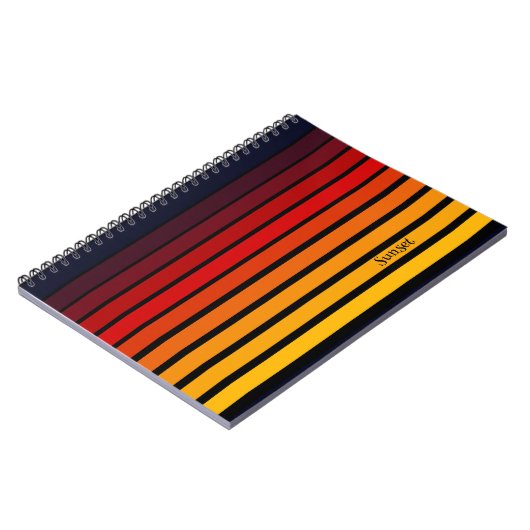 Sunset Notitieboek (Linkerzijde)