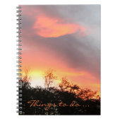 Sunset Notitieboek (Voorkant)