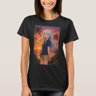 Sunset Nova dames T-shirt