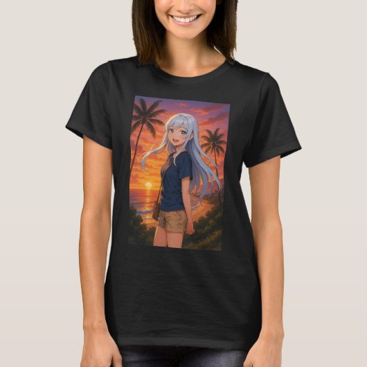 Sunset Nova dames T-shirt (Voorkant)