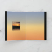 Sunset November 5th Kaart (Binnen)