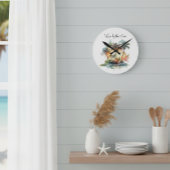 Sunset Oasis, custom Ronde Klok