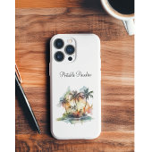 Sunset Oasis, op maat Case-Mate iPhone Case