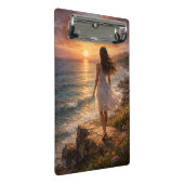 Sunset Ocean Aesthetic Photo Enlargement Mini Klembord (Schuin)