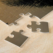 Sunset Ocean, Beach Pool Heron Reflection Puzzle Legpuzzel (Zijkant)