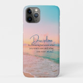 Sunset Ocean Beach Waves iPhone/iPad case (Achterkant)